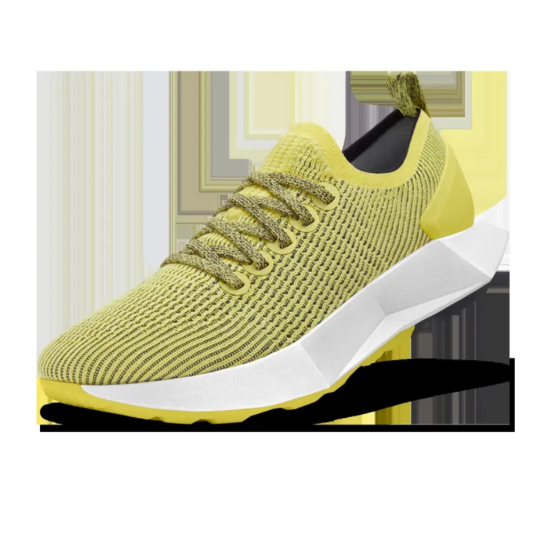 Women's Tree Flyer 1 - Buoyant Yellow (Blizzard Sole) made by allbirds