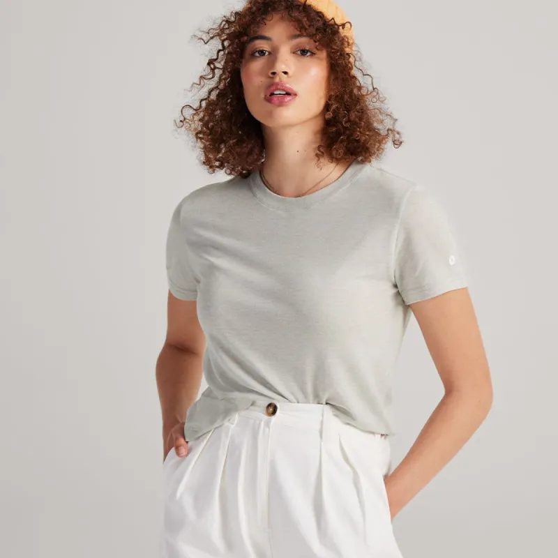 Women's Sea Tee - Classic Fit - Natural White sold by allbirds
