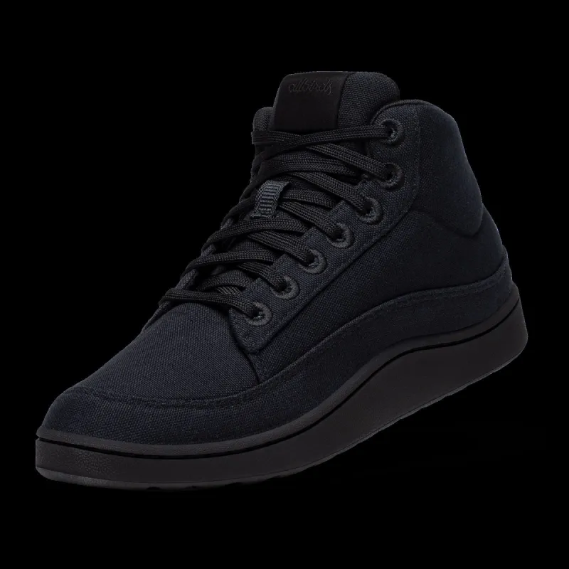 Women's Canvas Pacer Mids - Natural Black (Natural Black) sold by allbirds