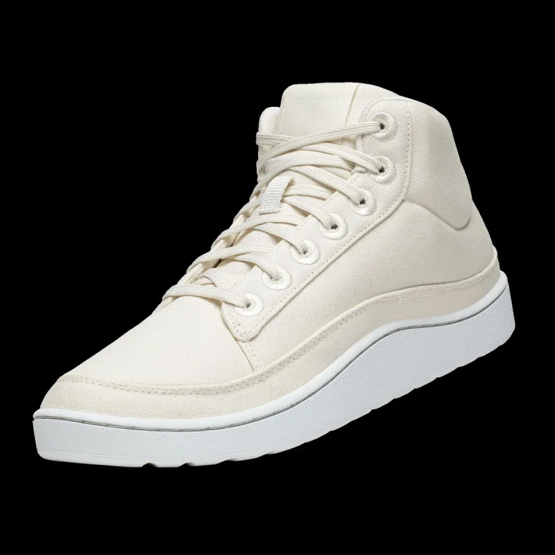 Men's Canvas Pacer Mids - Natural White (Blizzard Sole) sold by allbirds