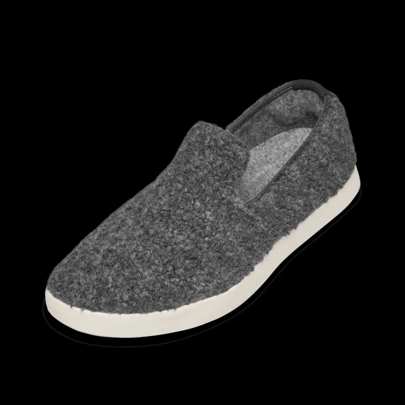 Men's Wool Lounger Fluffs - Natural Grey (Cream Sole) sold by allbirds