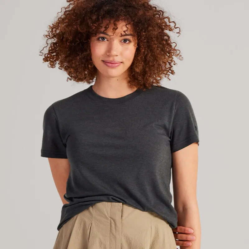 Women's Sea Tee - Classic Fit - Natural Grey sold by allbirds