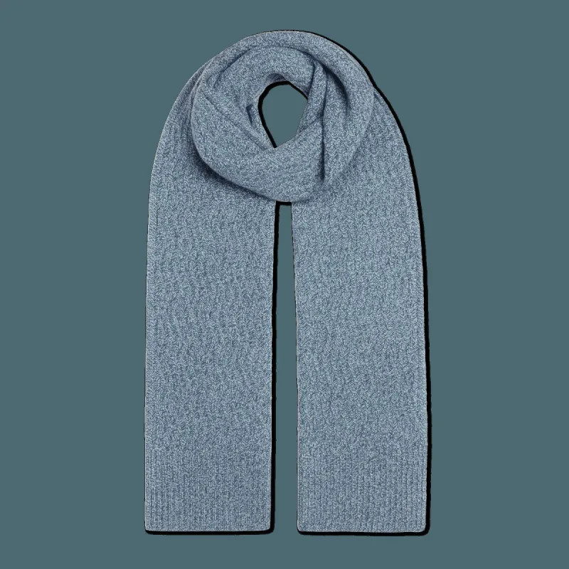 The Scarf - Blue Grey Marl sold by allbirds