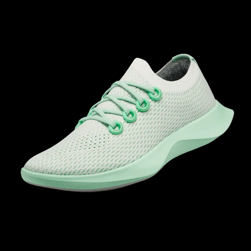 Women's Tree Dasher 1 - Cyclone (Light Green Sole) sold by allbirds