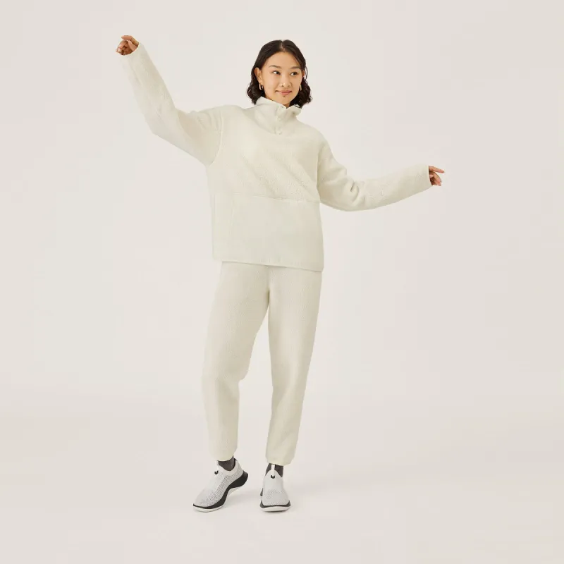 Women's Fluff Fleece Pant - Natural White (Blizzard) sold by allbirds