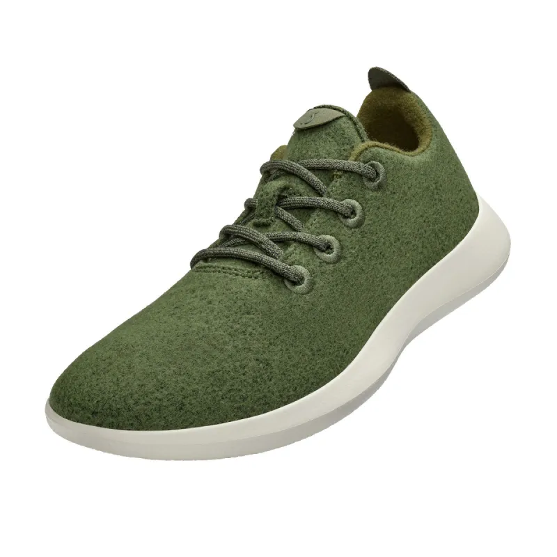 Men's Wool Runners - Thunder Green (Natural White Sole) sold by allbirds