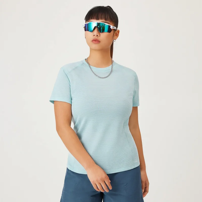 Women's Natural Run Tee - Blue Hush sold by allbirds