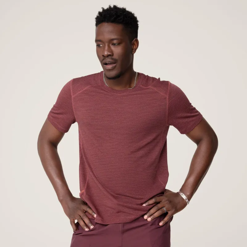 Men's Natural Run Tee - Hazy Sienna sold by allbirds