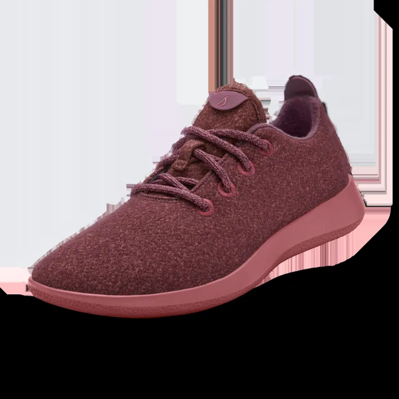 Men's Wool Runners - Hazy Burgundy (Hazy Sienna Sole) sold by allbirds
