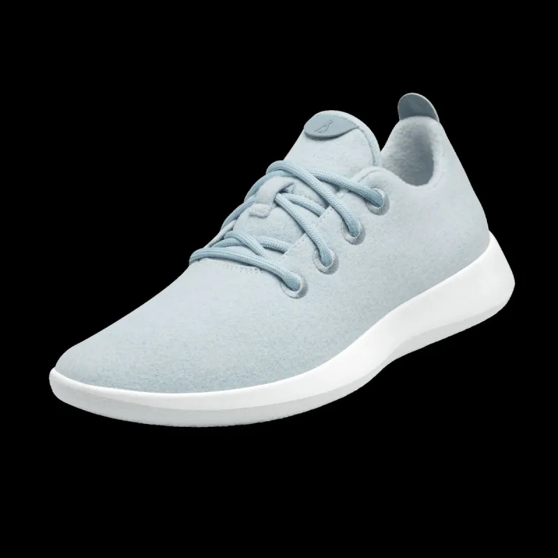 Men's Wool Runners - Frost (Pale Blue Sole) sold by allbirds