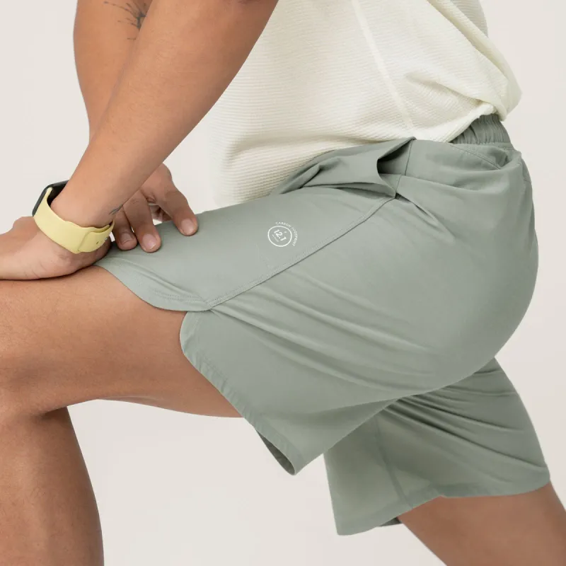 Men's Natural Run Short - Hazy Pine sold by allbirds