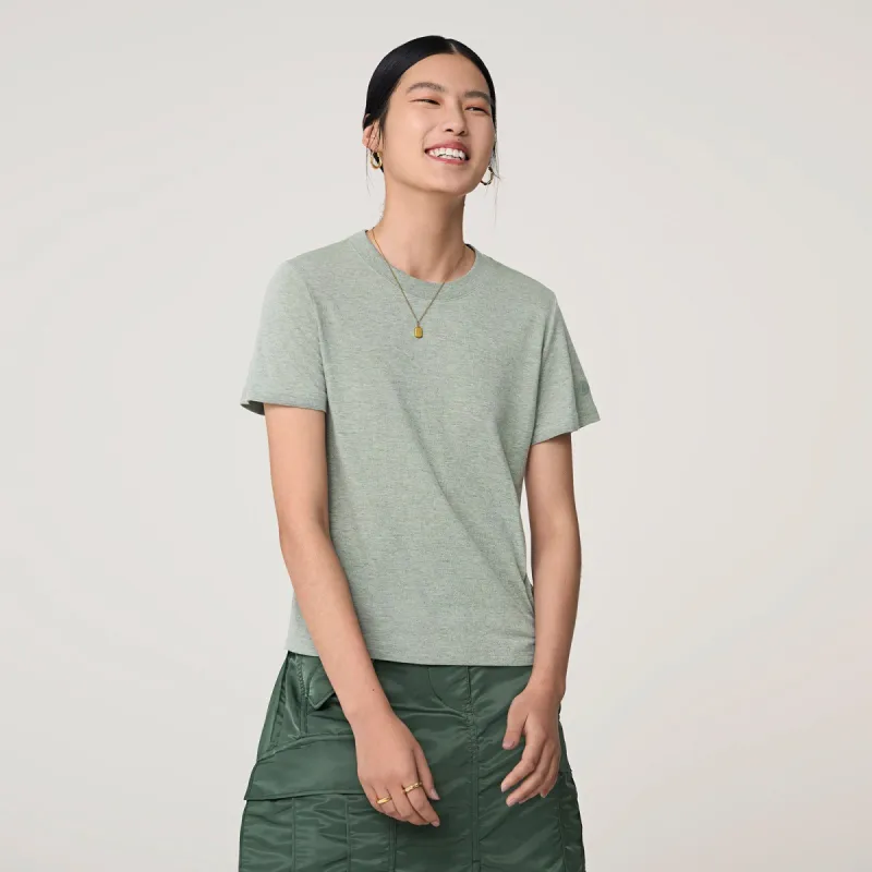 Women's Sea Tee - Classic Fit - Hazy Pine sold by allbirds