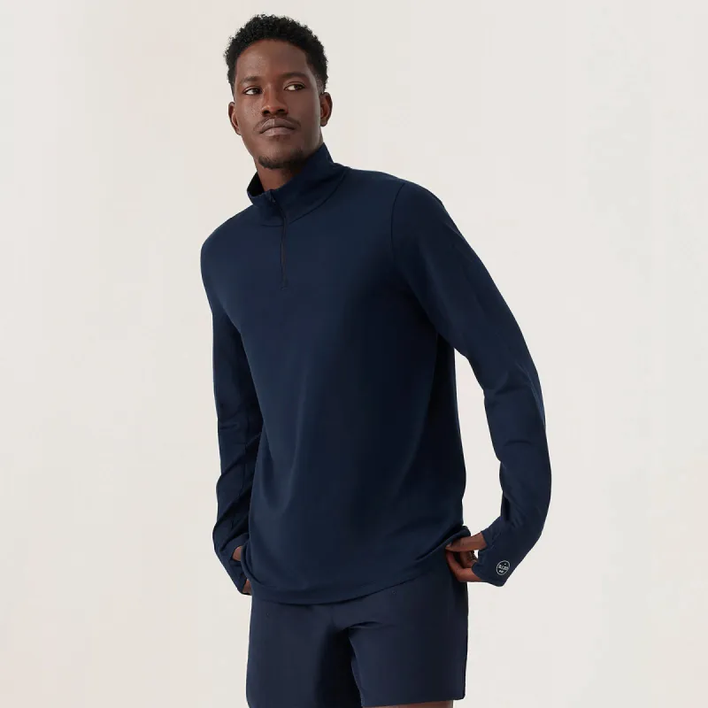 Men's Performance Quarter Zip - True Navy made by allbirds