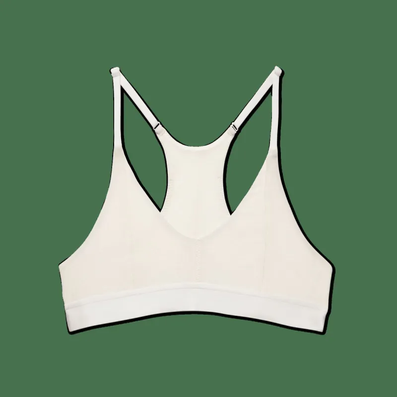 Women's Trino® Triangle Bralette - Kaikoura White sold by allbirds