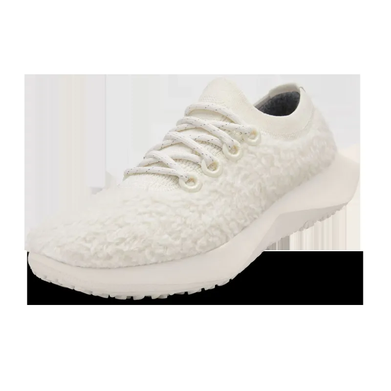 Men's Wool Dasher Fluffs - Natural White (Natural White Sole) sold by allbirds