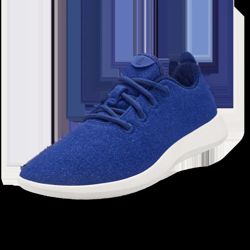 Women's Wool Runners - Hazy Cobalt (Blizzard Sole) sold by allbirds