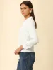 Work Vintage Button Down Business Casual Top sold by Allegra K