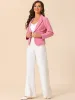 Business Blazer Open Front Office Casual Work Crop Suit Jacket sold by Allegra K