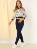 Floral Stand Collar Long Sleeve Zip Up Bomber Jacket sold by Allegra K