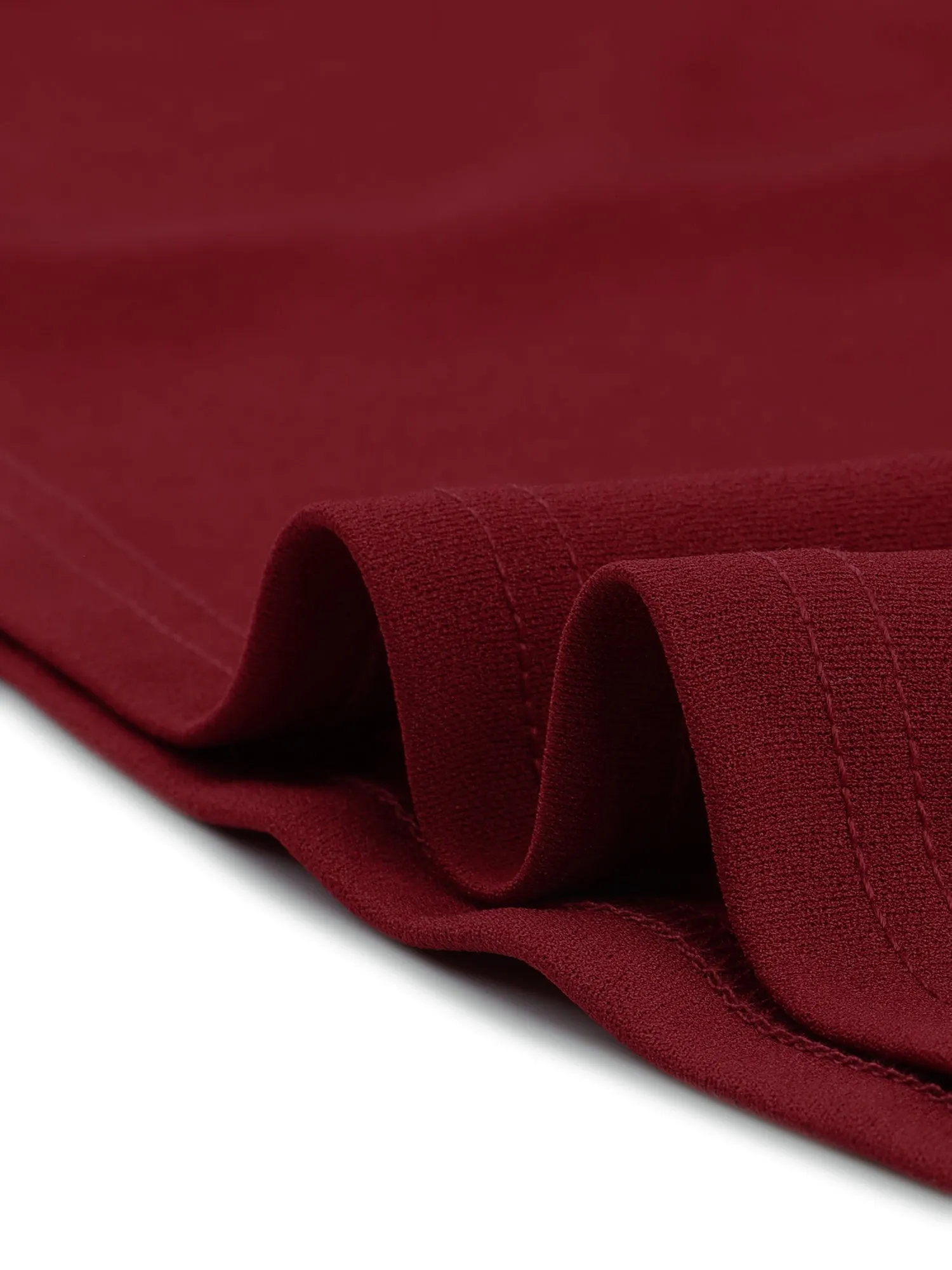 Keyhole 3/4 Sleeve Mock Neck A-line Formal Party Cocktail Dress sold by Allegra K product image thumbnail 4