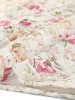 Ruffled Tie-Neck Lapel Elbow Sleeve Floral Embroidery Blouse sold by Allegra K