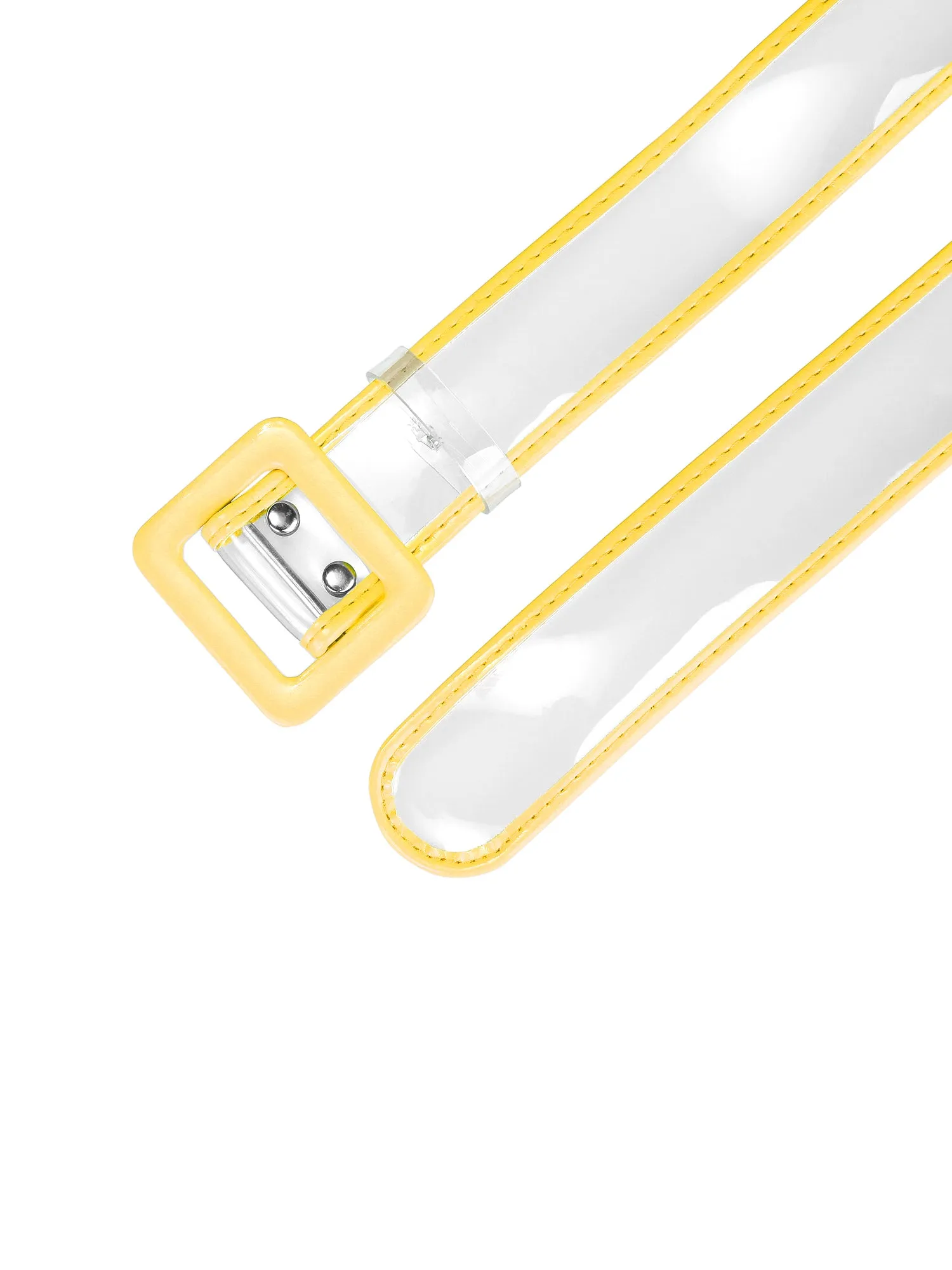 Clear Waist Belt Plus Size Skinny Belts for Jeans Dress sold by Allegra K product image thumbnail 2