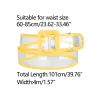 Clear Waist Belt Plus Size Skinny Belts for Jeans Dress sold by Allegra K