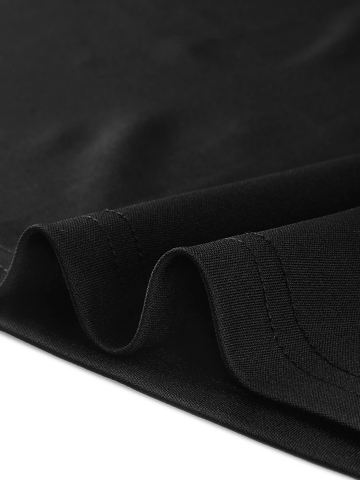 Christmas Party Off Shoulder Stretch Mesh Panel Midi Dress sold by Allegra K product image thumbnail 4