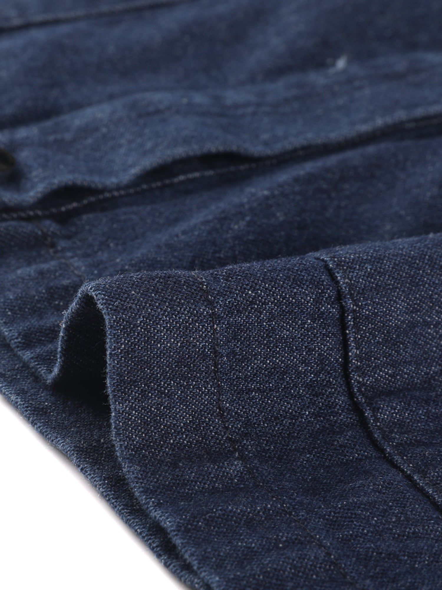 Drawstring Waist Detachable Hooded Mid Long Jacket Denim Vest sold by Allegra K product image thumbnail 2