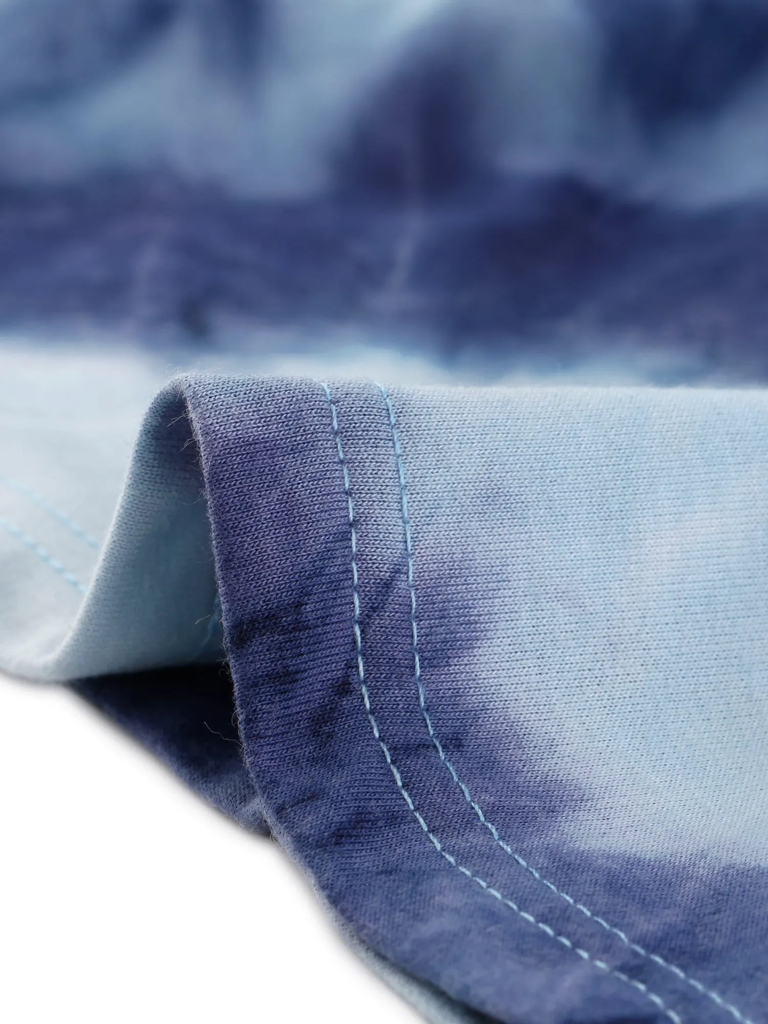 2PCS Tie Dye Pullover Hoodie & Drawstring Jogging Tracksuit Sports Outfit sold by Allegra K product image thumbnail 4