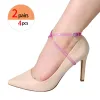 Women's Shoe Ankle Straps Transparent Anti-Slip Cross Over Buckle Shoelaces for Heels sold by Allegra K