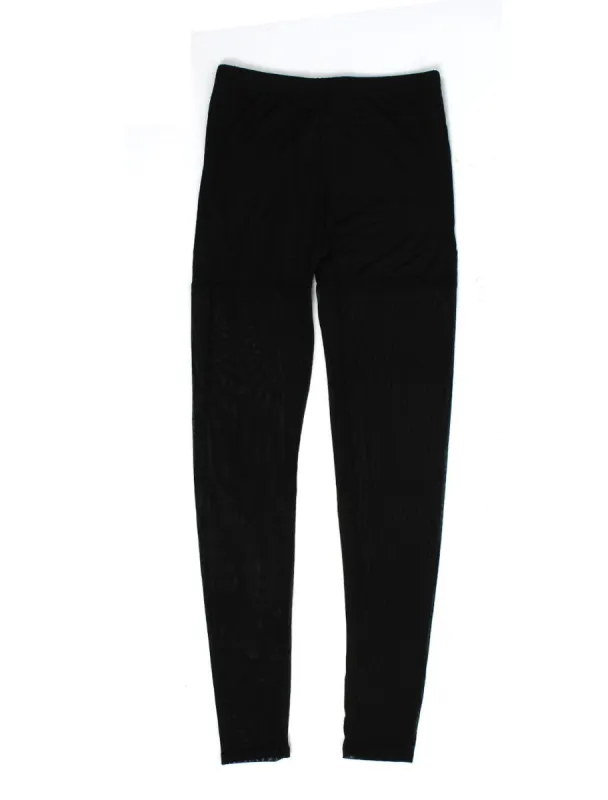 Women Sexy Elastic Waist Semi Sheer Footless Leggings Pantyhose sold by Allegra K