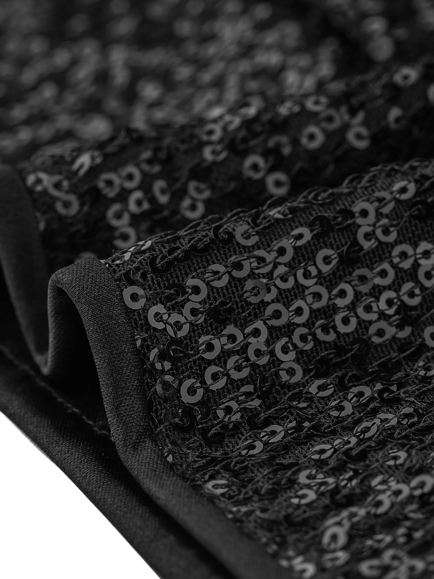 Off Shoulder Sequins Tops Disco Party Sparkly Glitter Top sold by Allegra K product image thumbnail 5