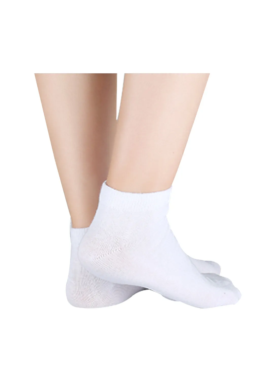 6 Packs Low Cut Solid Color Cotton Athletic Ankle Socks sold by Allegra K product image thumbnail 3