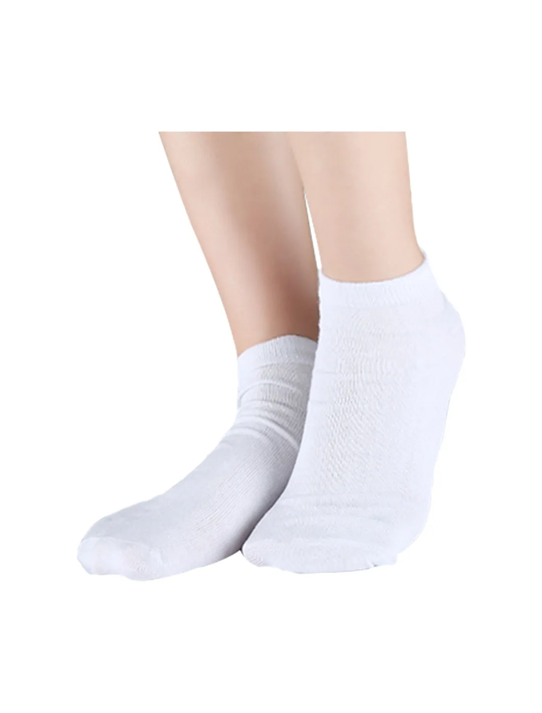 6 Packs Low Cut Solid Color Cotton Athletic Ankle Socks sold by Allegra K product image thumbnail 5