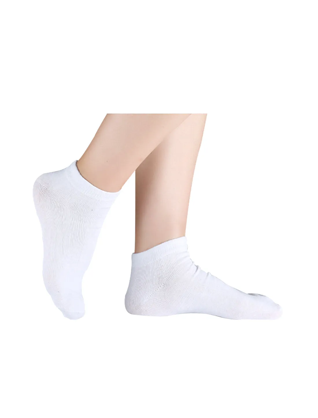 6 Packs Low Cut Solid Color Cotton Athletic Ankle Socks sold by Allegra K product image thumbnail 4