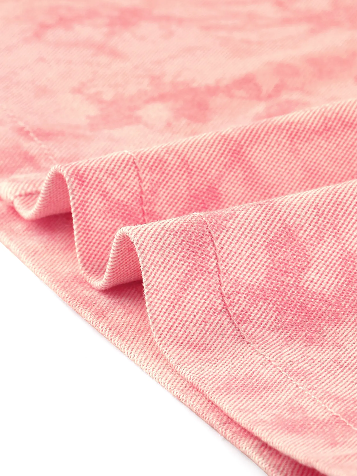 Cropped Denim Long Sleeve Button Down Jean Jacket with Pockets sold by Allegra K product image thumbnail 5