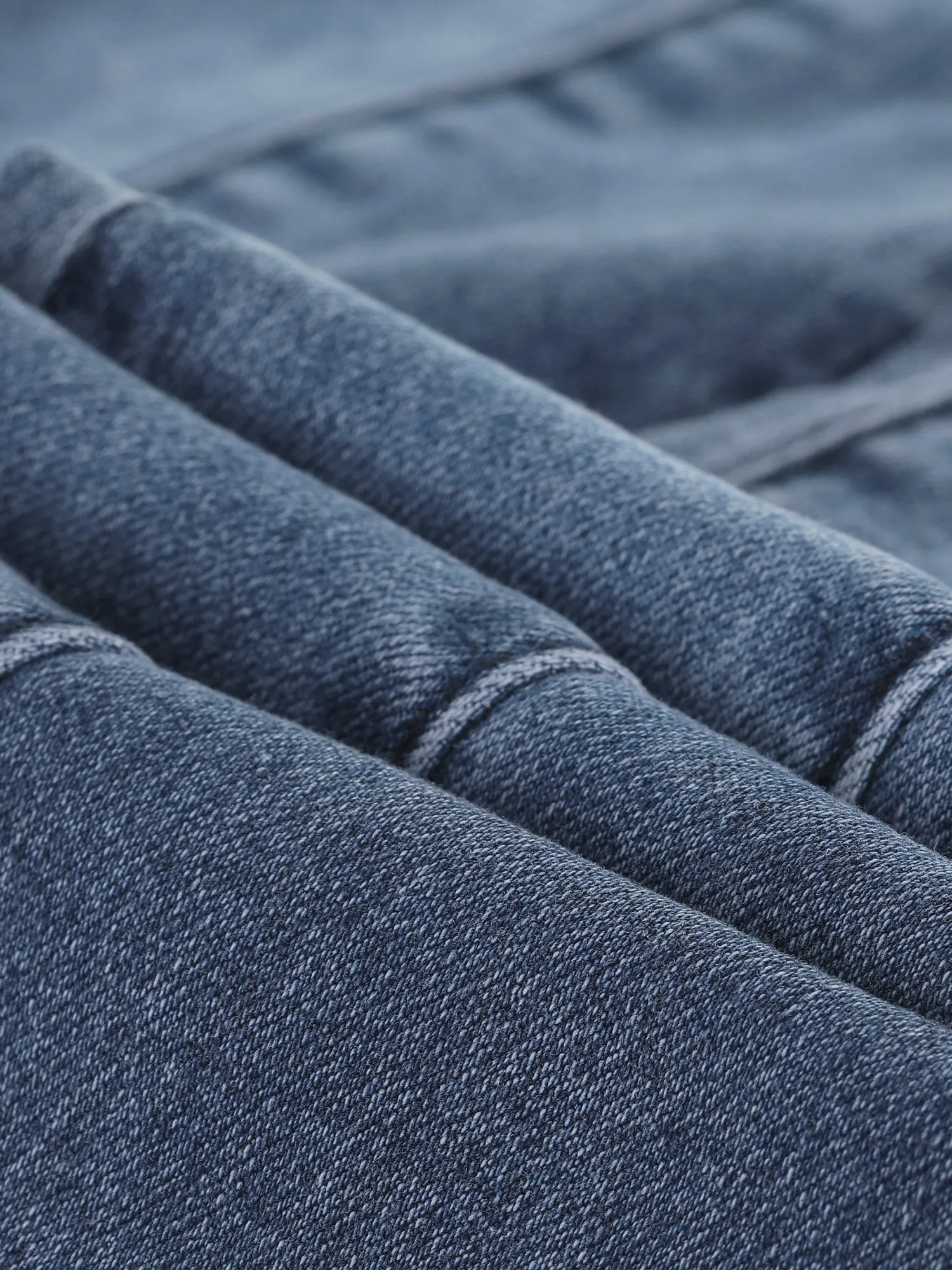 High Waist Flare Retro Stretchy Denim Pants Bell Jeans sold by Allegra K product image thumbnail 4