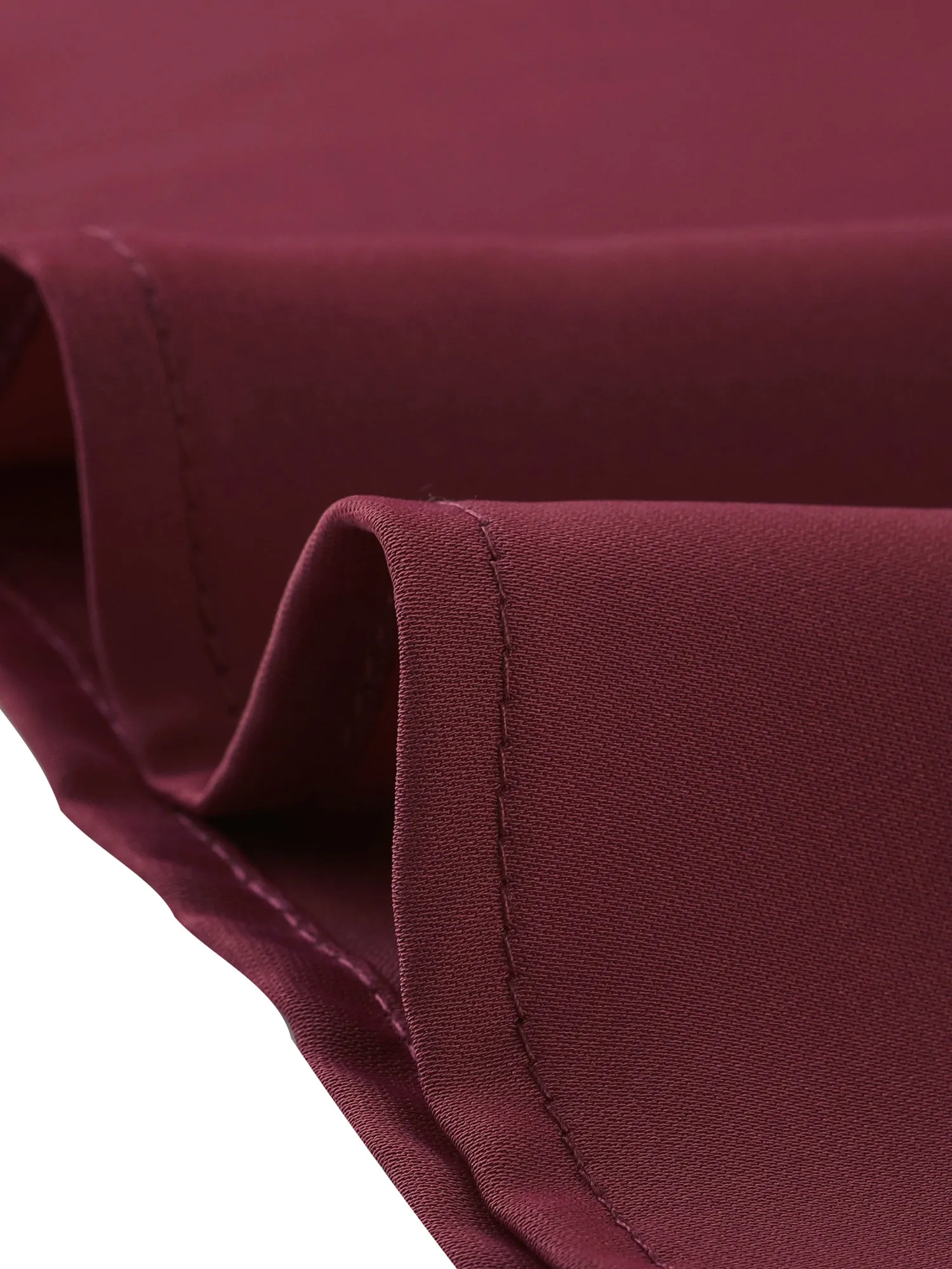 Casual Top V Neck Lace Eyelet Puff Short Sleeve Work Blouse sold by Allegra K product image thumbnail 4