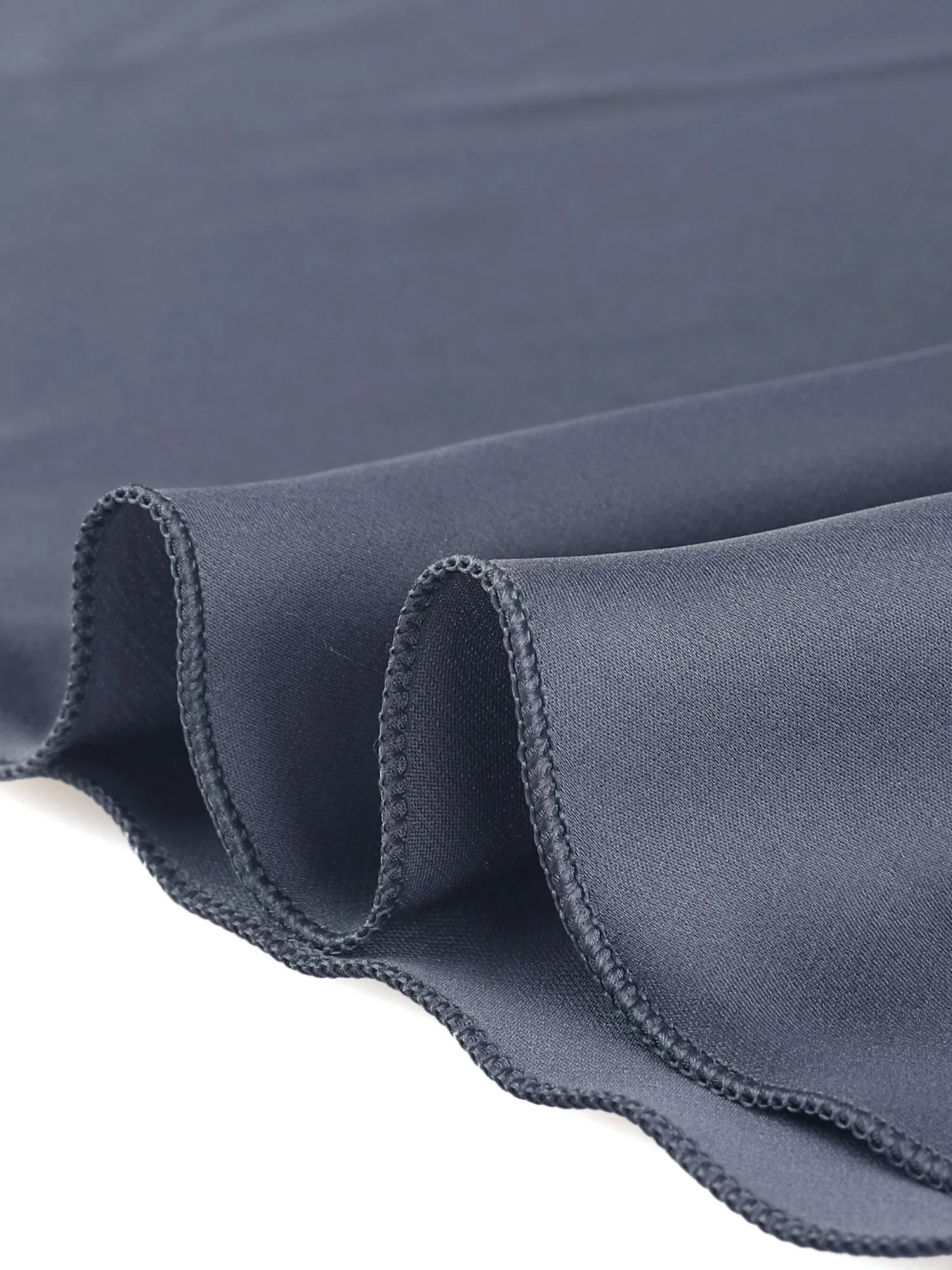 Satin Sleepwear Night Suit V Neck Lace Nightwear Lounge Pajama Set sold by Allegra K product image thumbnail 5