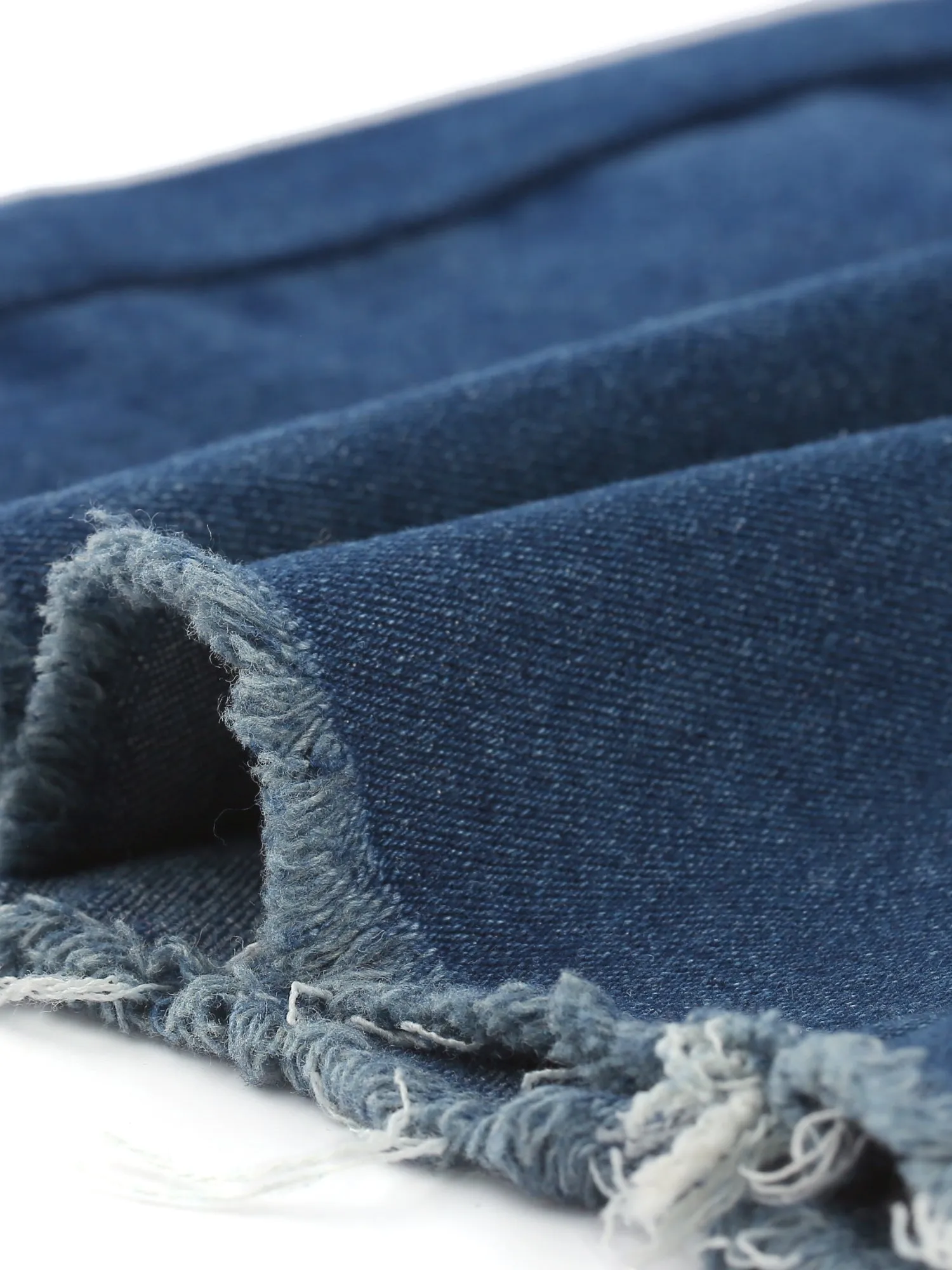 High Waist Button Up Ripped Flare Jeans Fitted Denim Bell Pants sold by Allegra K product image thumbnail 3