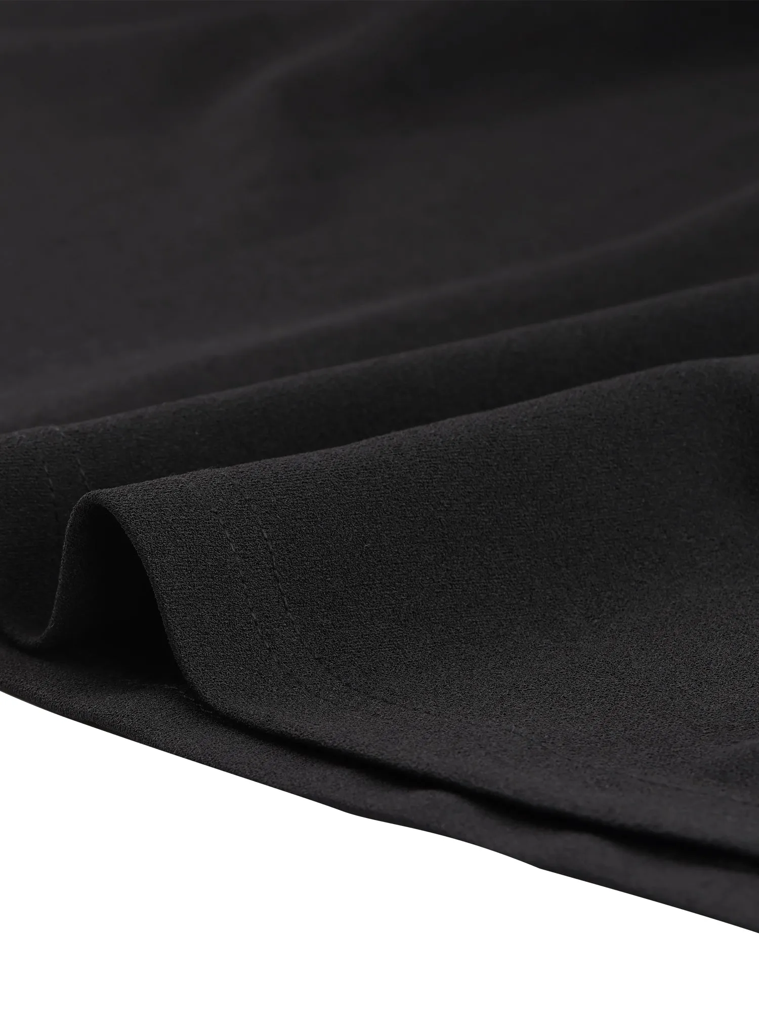 High Waist Solid Color Office Below Knee Flared Skirt sold by Allegra K product image thumbnail 5