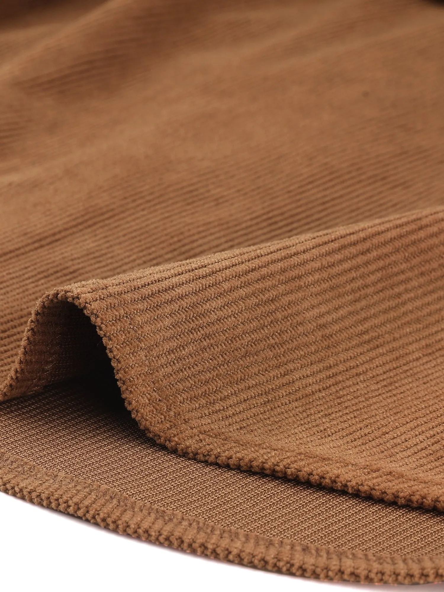 Corduroy Shacket Belted Long Sleeve Pocket Button Down Shirt sold by Allegra K product image thumbnail 4