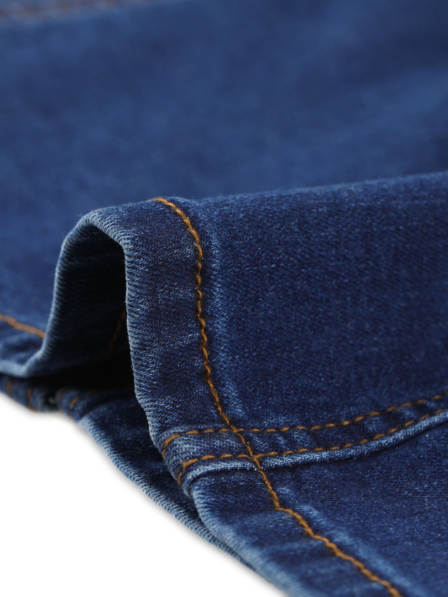 Casual Denim Belt High Waist Flared Mini Jean Skirt sold by Allegra K product image thumbnail 6