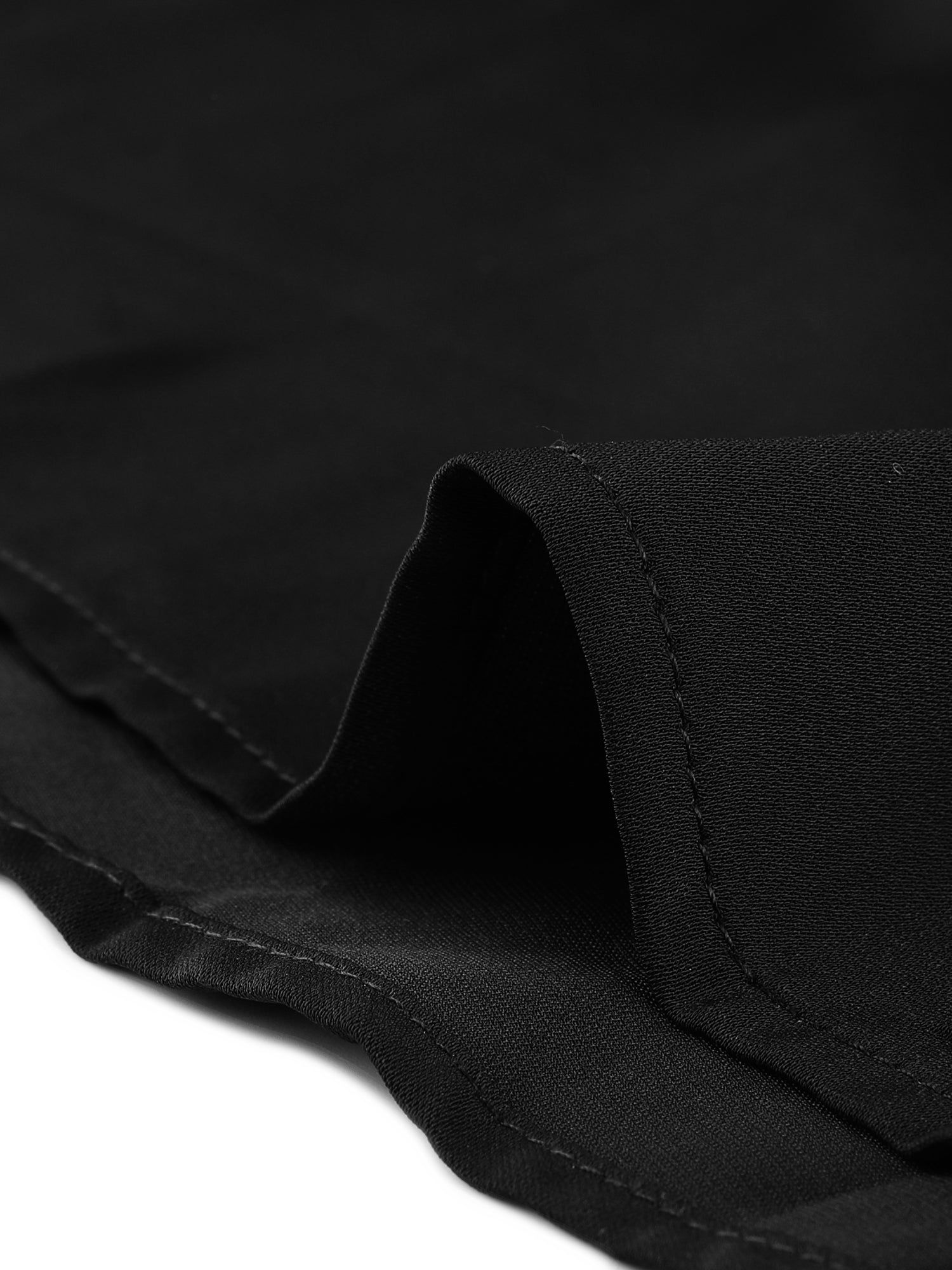 Work Tops Long Sleeve Tie V Neck Office Blouse sold by Allegra K product image thumbnail 4