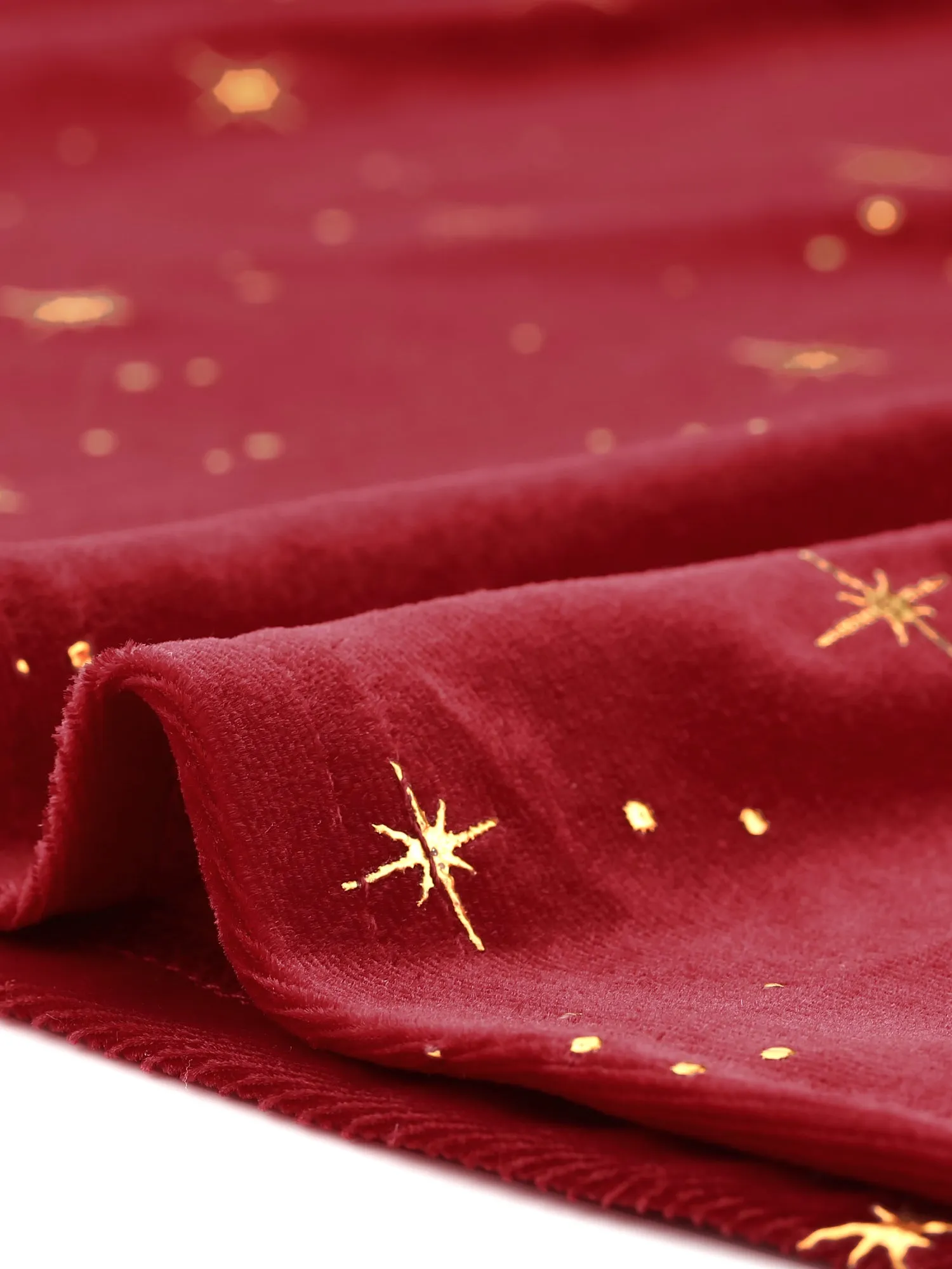 Stars Velvet High Waist Mini Pinafore Overall Suspender Skirt sold by Allegra K product image thumbnail 4