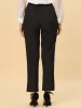 Work Office Pants High Waist Side Zipper Ankle Straight Leg Trousers sold by Allegra K