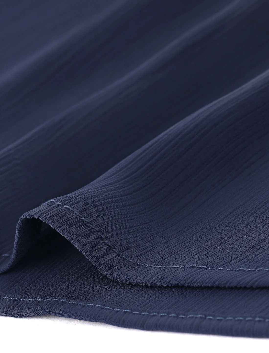 Long Sleeve Smocked Blouse Ruffle Peplum Top sold by Allegra K product image thumbnail 5