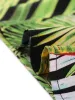 Tropical Tie Backless Halter V Neck Crop Top Split Thigh Skirt Set sold by Allegra K