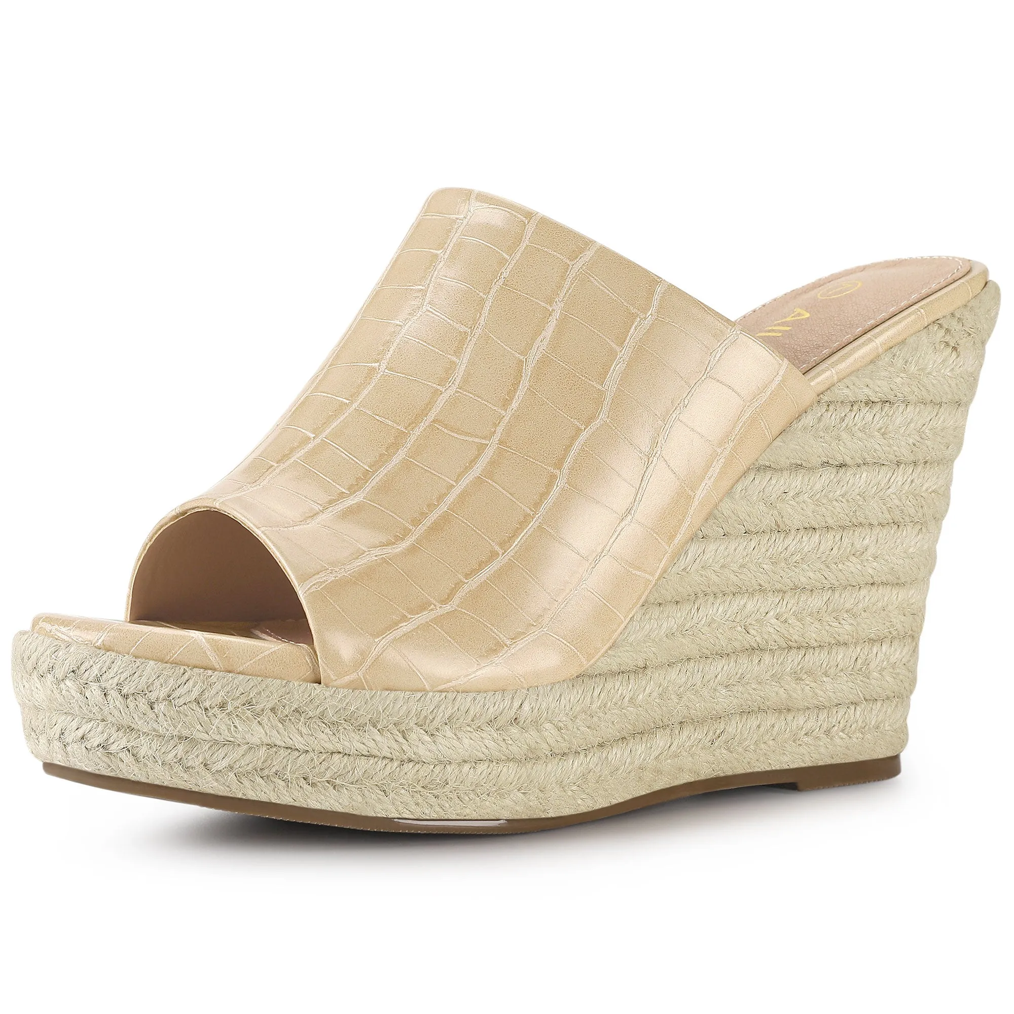 Women's Espadrilles Wedges Wedge Sandals sold by Allegra K product image thumbnail 2